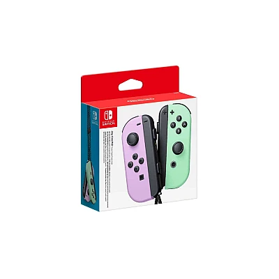 Nintendo Switch Joy-Con Pastel Purple / Pastel Green – זוג בקרים רשמיים לנינטנדו סוויץ’ Nintendo Switch Joy-Con Pastel Purple / Pastel Green – זוג בקרים רשמיים לנינטנדו סוויץ’