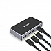 מתג HDMI איכותי מדגם Unitek V1111A, מאפשר לחבר 3 מקורות HDMI ולהעביר למסך אחד