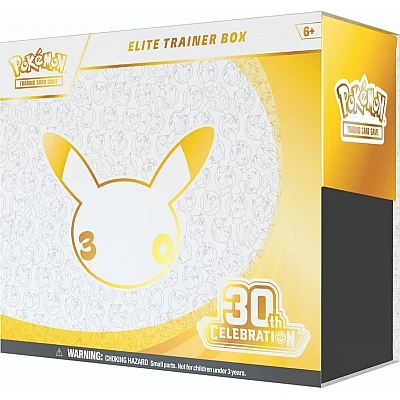 Pokémon TCG | 30th Celebration Elite Trainer Box – אנגלית Pokémon TCG | 30th Celebration Elite Trainer Box – אנגלית