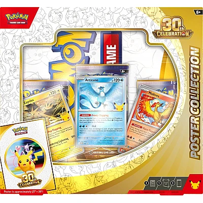 Pokémon TCG | 30th Celebration Poster Collection – אנגלית