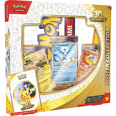 Pokémon TCG | 30th Celebration Poster Collection – אנגלית Pokémon TCG | 30th Celebration Poster Collection – אנגלית
