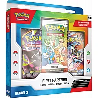 מארז Pokémon TCG First Partner Illustration Collection - Series 3 מארז Pokémon TCG First Partner Illustration Collection - Series 3