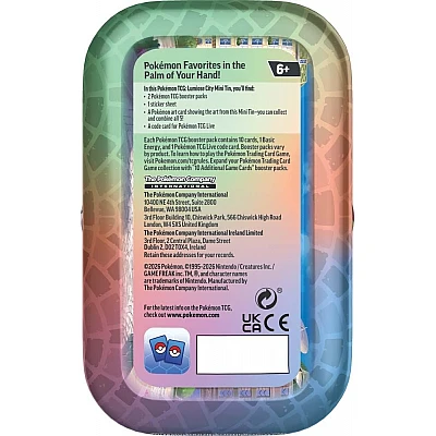קופסת Pokémon TCG Lumiose City Mini Tin קופסת Pokémon TCG Lumiose City Mini Tin