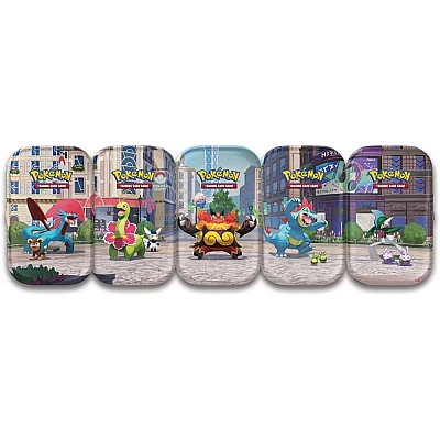 קופסת Pokémon TCG Lumiose City Mini Tin