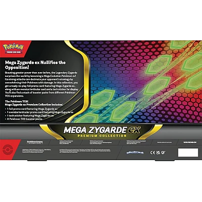מארז Pokémon TCG Mega Zygarde ex Premium Collection מארז Pokémon TCG Mega Zygarde ex Premium Collection