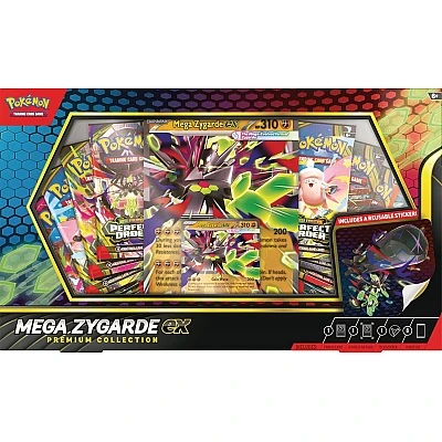 מארז Pokémon TCG Mega Zygarde ex Premium Collection