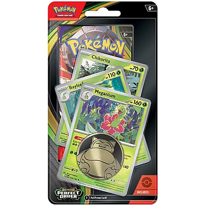 מארז Pokémon TCG Mega Evolution - Perfect Order Premium Checklane