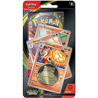 מארז Pokémon TCG Mega Evolution - Perfect Order Premium Checklane