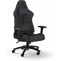 מושב גיימינג בד Corsair צבע שחור אפור דגם TC100 מושב גיימינג בד Corsair צבע שחור אפור דגם TC100