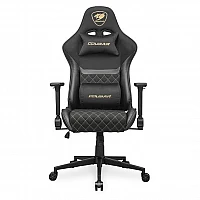 מושב גיימינג Cougar דגם Armor One V2 Gold צבע שחור זהב