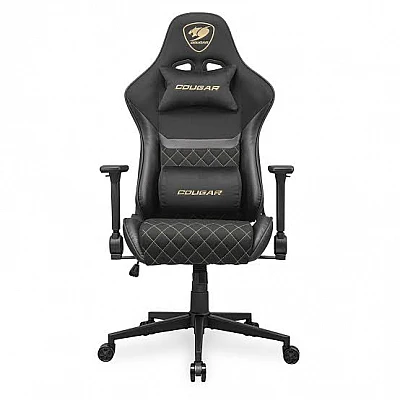 מושב גיימינג Cougar דגם Armor One V2 Gold צבע שחור זהב
