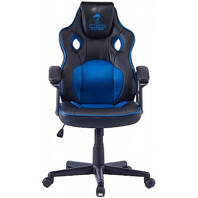 כיסא גיימרים Dragon דגם Combat צבע שחור כחול