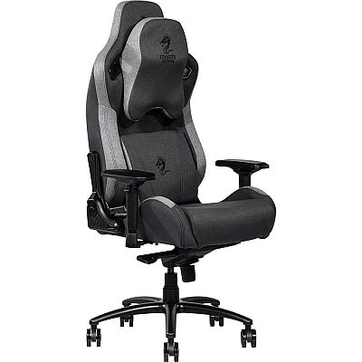 כיסא גיימרים בד Dragon דגם GT DLX צבע שחור אפור