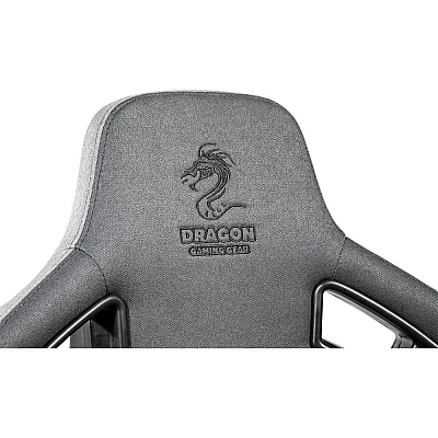 כיסא גיימרים בד Dragon דגם GT DLX צבע שחור אפור