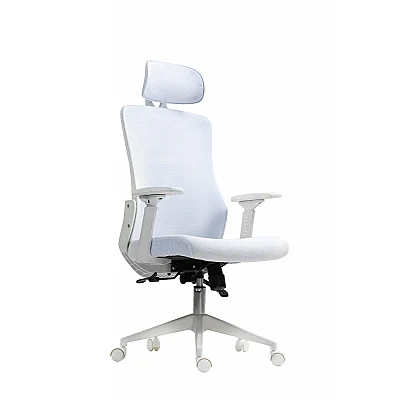 כיסא משרד ארגונומי בצבע לבן | Dragon Smart Tech דגם GPDRC-R70-W כיסא משרד ארגונומי בצבע לבן | Dragon Smart Tech דגם GPDRC-R70-W