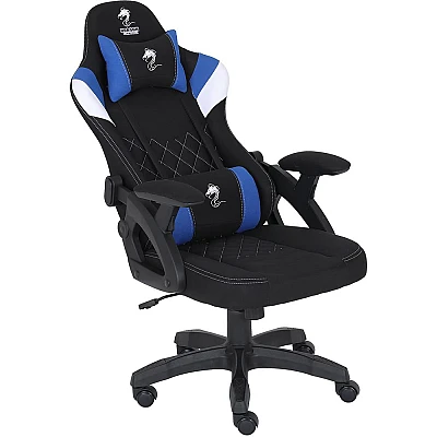 כיסא גיימרים Dragon Ace Pro בד שחור/כחול כיסא גיימרים Dragon Ace Pro בד שחור/כחול