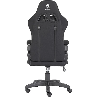 כיסא גיימרים Dragon Ace Pro בד שחור/לבן כיסא גיימרים Dragon Ace Pro בד שחור/לבן