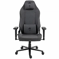 כיסא גיימרים מבד Dragon דגם Alpine אפור פחם בד