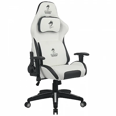כיסא גיימרים Dragon דגם Cyber צבע לבן כיסא גיימרים Dragon דגם Cyber צבע לבן