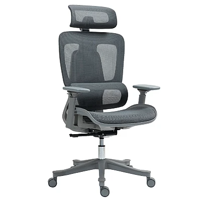 כיסא משרדי ארגונומי אפור | Dragon Smart Tech Air PRO 1 כיסא משרדי ארגונומי אפור | Dragon Smart Tech Air PRO 1