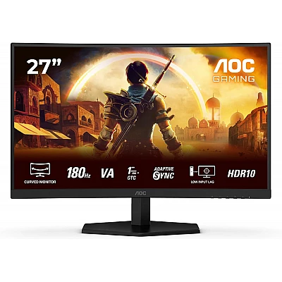 מסך גיימינג קעור C27G42E בגודל 27 אינץ' עם 180Hz מסך גיימינג קעור C27G42E בגודל 27 אינץ' עם 180Hz