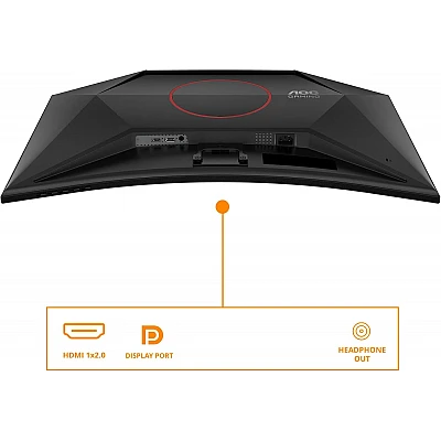 מסך גיימינג קעור AOC C32G42ZE בגודל 31.5 אינץ׳ FHD 240Hz / 260Hz OC מסך גיימינג קעור AOC C32G42ZE בגודל 31.5 אינץ׳ FHD 240Hz / 260Hz OC