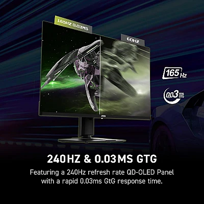 מסך גיימינג MSI MAG 321UP QD-OLED 31.5 אינץ׳ 4K 165Hz מסך גיימינג MSI MAG 321UP QD-OLED 31.5 אינץ׳ 4K 165Hz