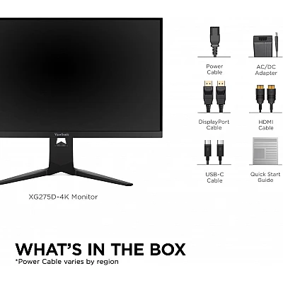מסך גיימינג ViewSonic XG275D1-4K 27 אינץ׳ Dual Mode 4K 160Hz / FHD 320Hz מסך גיימינג ViewSonic XG275D1-4K 27 אינץ׳ Dual Mode 4K 160Hz / FHD 320Hz