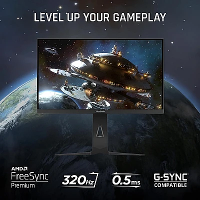מסך גיימינג ViewSonic XG275D1-4K 27 אינץ׳ Dual Mode 4K 160Hz / FHD 320Hz מסך גיימינג ViewSonic XG275D1-4K 27 אינץ׳ Dual Mode 4K 160Hz / FHD 320Hz