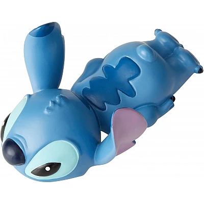 דמות אספנות רשמית של Stitch שוכב מסדרת Disney Showcase מבית Enesco