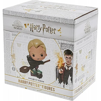 דמות אספנות רשמית של Draco Malfoy מסדרת Enesco Wizarding World בסגנון Charms/Chibi