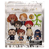 תפסן 3D לתיק גב / מחזיק מפתחות Harry Potter Collectible 3D Bag Clip Series 10 – שקית הפתעה תפסן 3D לתיק גב / מחזיק מפתחות Harry Potter Collectible 3D Bag Clip Series 10 – שקית הפתעה