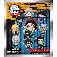 Demon Slayer: Infinity Castle Series 1 – שקית הפתעה עם תפסן 3D אקראי לתיק