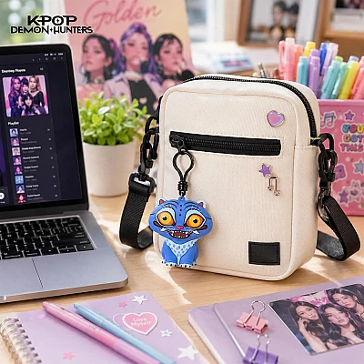 K-Pop Demon Hunters – שקית הפתעה עם תפסן 3D אקראי לתיק K-Pop Demon Hunters – שקית הפתעה עם תפסן 3D אקראי לתיק