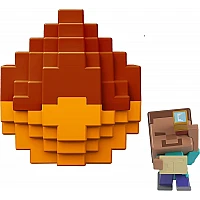 Minecraft Mini Mode Spawn Egg – ביצת הפתעה עם דמות מיניאטורית אקראית