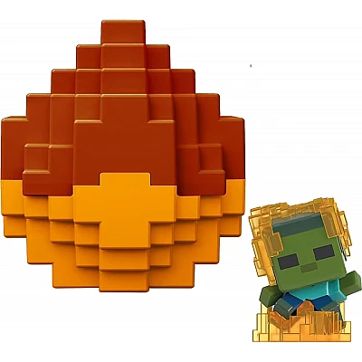 Minecraft Mini Mode Spawn Egg – ביצת הפתעה עם דמות מיניאטורית אקראית Minecraft Mini Mode Spawn Egg – ביצת הפתעה עם דמות מיניאטורית אקראית