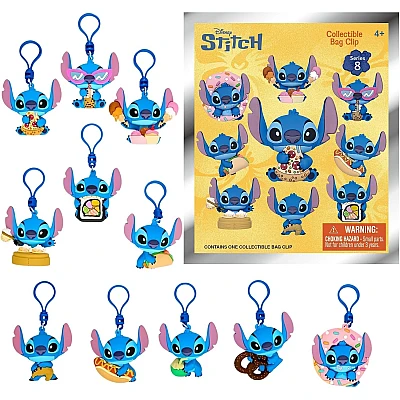 Disney Lilo & Stitch Series 1 – שקית הפתעה עם תפסן 3D אקראי לתיק Disney Lilo & Stitch Series 1 – שקית הפתעה עם תפסן 3D אקראי לתיק