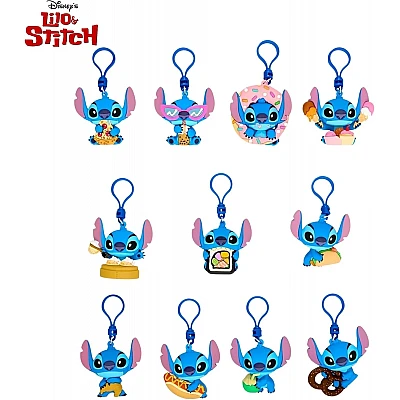 Disney Lilo & Stitch Series 1 – שקית הפתעה עם תפסן 3D אקראי לתיק Disney Lilo & Stitch Series 1 – שקית הפתעה עם תפסן 3D אקראי לתיק