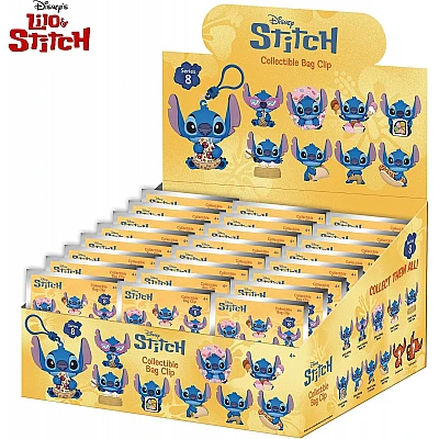 Disney Lilo & Stitch Series 1 – שקית הפתעה עם תפסן 3D אקראי לתיק Disney Lilo & Stitch Series 1 – שקית הפתעה עם תפסן 3D אקראי לתיק