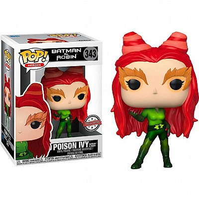 Funko Pop | בובת פופ: DC Super Heroes Comics: Batman & Robin- Poison Ivy #343