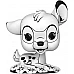 בובת פופ Funko Pop Disney - Bambi Dibujo #1527 בובת פופ Funko Pop Disney - Bambi Dibujo #1527