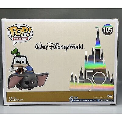 Funko Pop! Disney: Disney 100th – Goofy with Dumbo #105 בובת פופ 