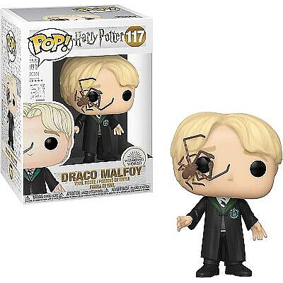 Funko Pop | בובת פופ: Movies: Harry Potter - Draco Malfoy with Whip Spider #117