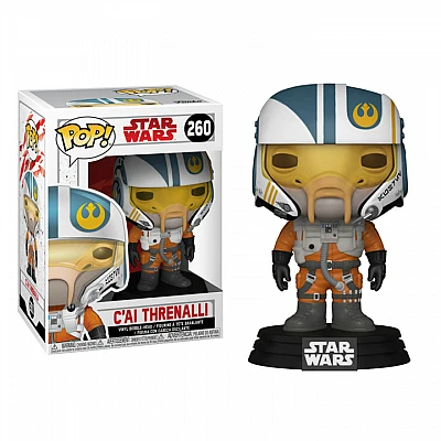 בובת פופ Funko Pop! Star Wars: The Last Jedi – C'ai Threnalli #260