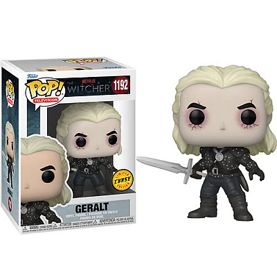 Funko Pop | בובת פופ: Television: The Witcher: Geralt #1192 (Chase)