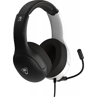 אוזניות גיימינג Turtle Beach NSW Airlite Fit צבע לבן שחור – חיבור 3.5 מ״מ