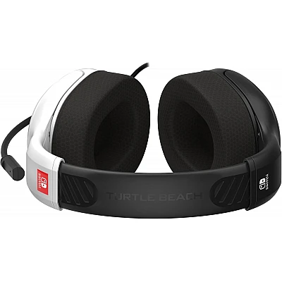אוזניות גיימינג Turtle Beach NSW Airlite Fit צבע לבן שחור – חיבור 3.5 מ״מ