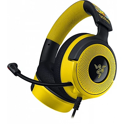 אוזניות גיימינג Razer Kraken V4 X Pokémon Edition ‏USB-C עם 7.1