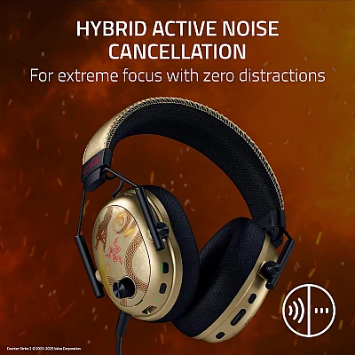 Razer BlackShark V3 Pro – Counter-Strike 2 Edition אוזניות גיימינג פרימיום