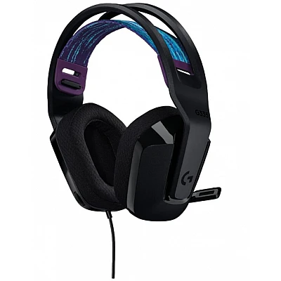 Logitech G335 – אוזניות גיימינג קלות, צבעוניות ונוחות במיוחד